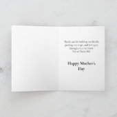 Aquarell Unsere liebe Mutter - Muttertagskarte Karte (Innenseite)