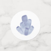 Aquarell unter dem Baby-Duschtisch Konfetti (Klein Vorderseite)