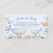 Aquarell unter der Meerwasserdusche Begleitkarte (Vorderseite)