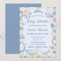 Aquarell unter der Meerwasserdusche