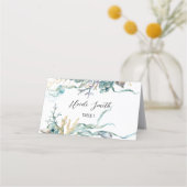 Aquarell Unterhalb der Meeresqualle Lebensmittel o Treuekarte (Vorderseite)