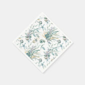 Aquarell Unterhalb des Korallenriffs Serviette (Ecke)