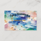 Aquarell Visitenkarte (Vorderseite)