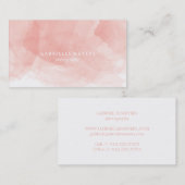 Aquarell-Visitenkarte Visitenkarte (Vorne/Hinten)