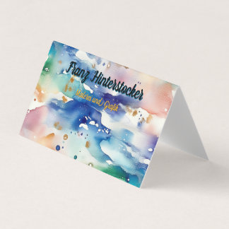 Aquarell Visitenkarten