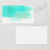 Aquarell-Visitenkarten Visitenkarte (Vorne/Hinten)