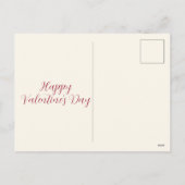 Aquarell Vögel Urlaub Postkarte (Rückseite)