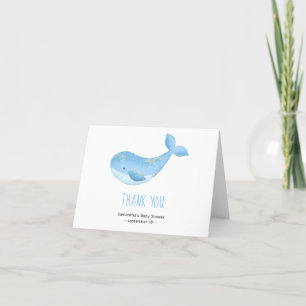 Aquarell-Wal - Danke Baby Shower
