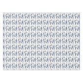 Aquarell-Wal-u. Anker-Muster Tischdecke (Vorderseite (Horizontal))