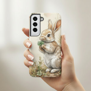 Aquarell-Wald-Hase-Natur Samsung Galaxy Hülle