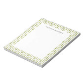 Aquarell-Wald-Notizblock Notizblock (Rotiert)