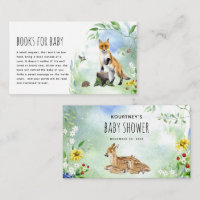 Aquarell-Wald-Waldtiere-Bücher für Baby