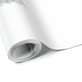 Aquarell-Waldhirsche Geschenkpapier (Rolleneckpunkt)