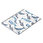 Aquarell-Wale Notizblock (Linke Seite)