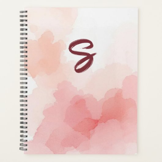 Aquarell-Wasserfarbe Initial Planer (Vorderseite)