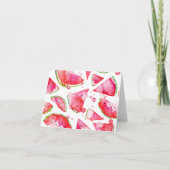 Aquarell Wassermelone 1 (Vorderseite)