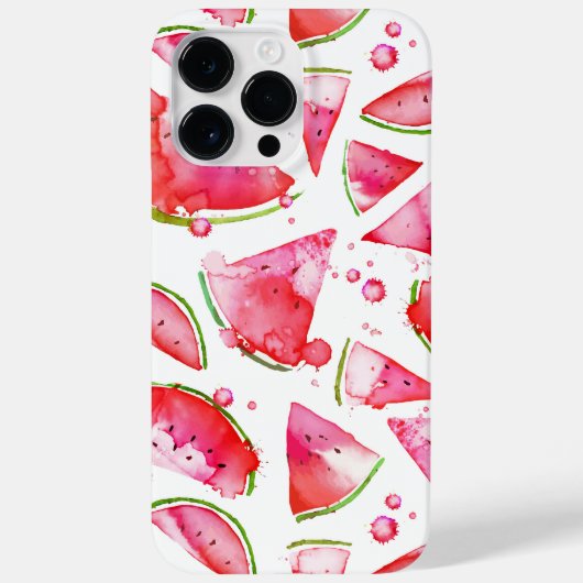 Aquarell Wassermelone 1 Case-Mate iPhone Hülle (Rückseite)