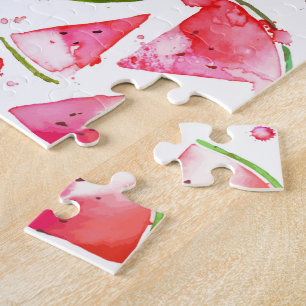 Aquarell Wassermelone 1 Puzzle