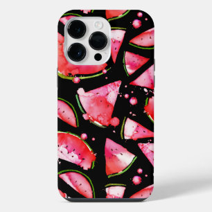 Aquarell Wassermelone 2 iPhone 14 Pro Max Hülle