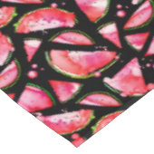 Aquarell Wassermelone 2 Tischdecke (Schrägansicht)