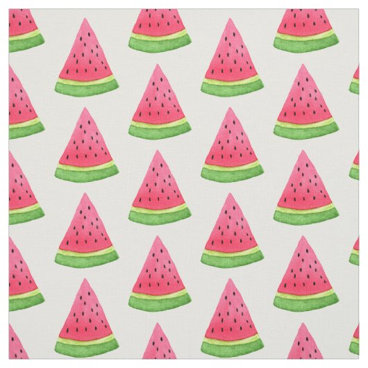 Aquarell-Wassermelone-Muster Stoff (Muster)