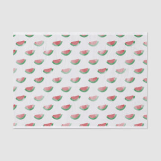 Aquarell-Wassermelone-Seidenpapier Seidenpapier
