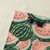 Aquarell-Wassermelone Strandtuch (Beispiel)