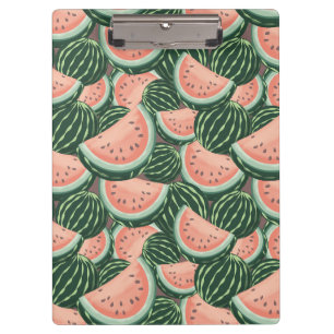 Aquarell-Wassermelonen Klemmbrett