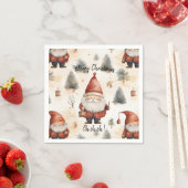 Aquarell-Weihnachtsmann 2 - Serviette (Beispiel)