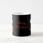 Aquarell-Weihnachtsmaus Kaffeetasse (Mittel)