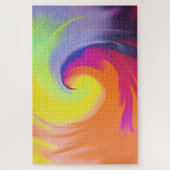Aquarell-Welle - Puzzlespiel Puzzle (Vertikal)