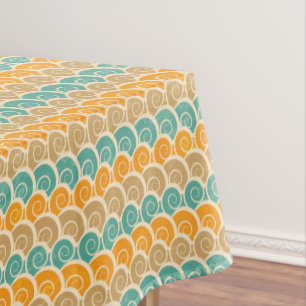 Aquarell-Wellen-Muster Tischdecke