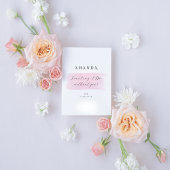 Aquarell Werden Sie meine MOH-Vorschlagskarte sein Einladung