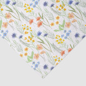 Aquarell-Wildblume Seidenpapier (Ausschnitt)