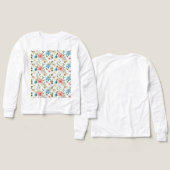 Aquarell-Wildblumen-Blumenmuster (Design Vorderseite & Rückseite)