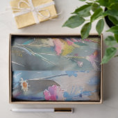Aquarell-Wildblumen-Decoupage Seidenpapier (Geschenk)