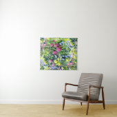Aquarell Wildblumen  Wandteppich (Beispiel (Horizontal))