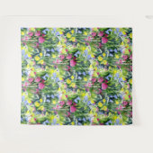 Aquarell Wildblumen  Wandteppich (Vorderseite (Horizontal))