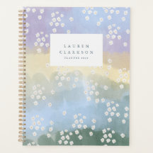 Aquarell-Wildblumen-Wiesen-Planer