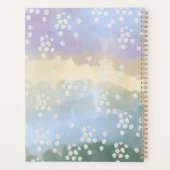 Aquarell-Wildblumen-Wiesen-Planer Planer (Rückseite)