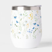 Aquarell-Wildblumenmuster (Links)