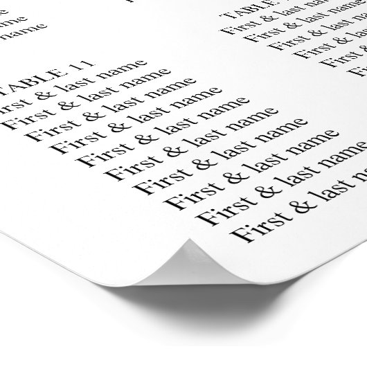 Aquarell Winter Grüne Kiefernwälder und Kiefernkon Poster (Ecke)