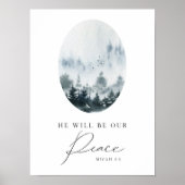 Aquarell wird unser Friedensposter sein Poster (Vorne)