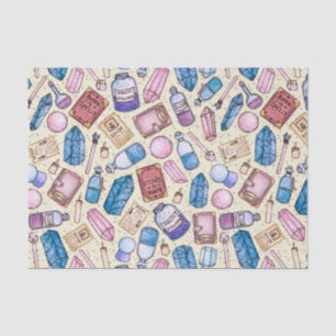 Aquarell Witchy Muster Seidenpapier
