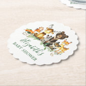 Aquarell Woodland Animals Kinderdusche Untersetzer (angewinkelt)