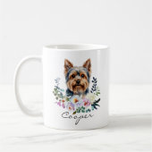 Aquarell Yorkshire Terrier Kaffeetasse (Links)
