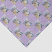 Aquarell-Ziege Seidenpapier (Ausschnitt)