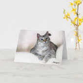 Aquarell Zilla Karte (Gelbe Blume)