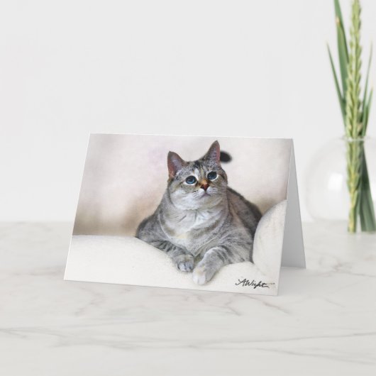 Aquarell Zilla Karte (Vorderseite)