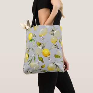 Aquarell-Zitronen 18 Tasche